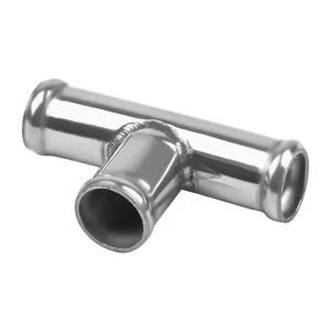 Stainless steel flange cooling system tee BP769