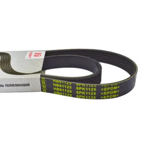 Ремінь генератора поліклиновий HB61125 (6PKx1125) (HORT)