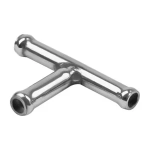 Stainless steel spigot cooling system tee BP7323