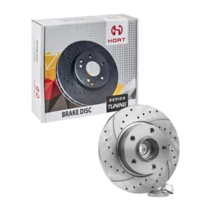 Диск гальмівний задній лівий Tuning HD8577L (1шт.) +подш+кольцоABS (HORT)