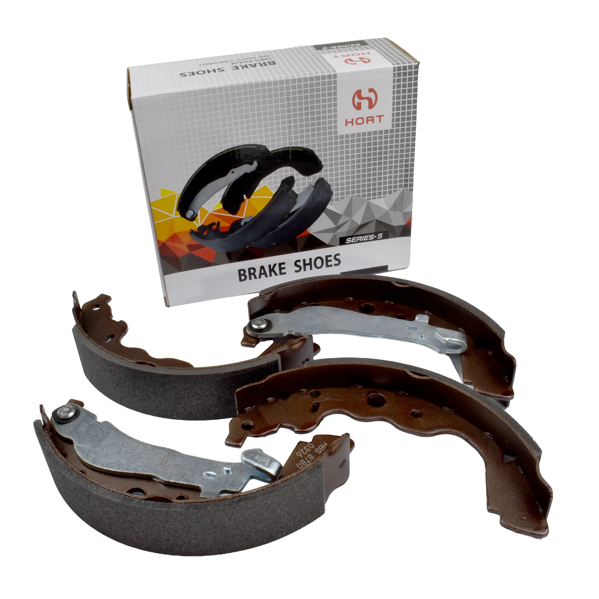 Brake pads rear drum HBS8780 (HORT)