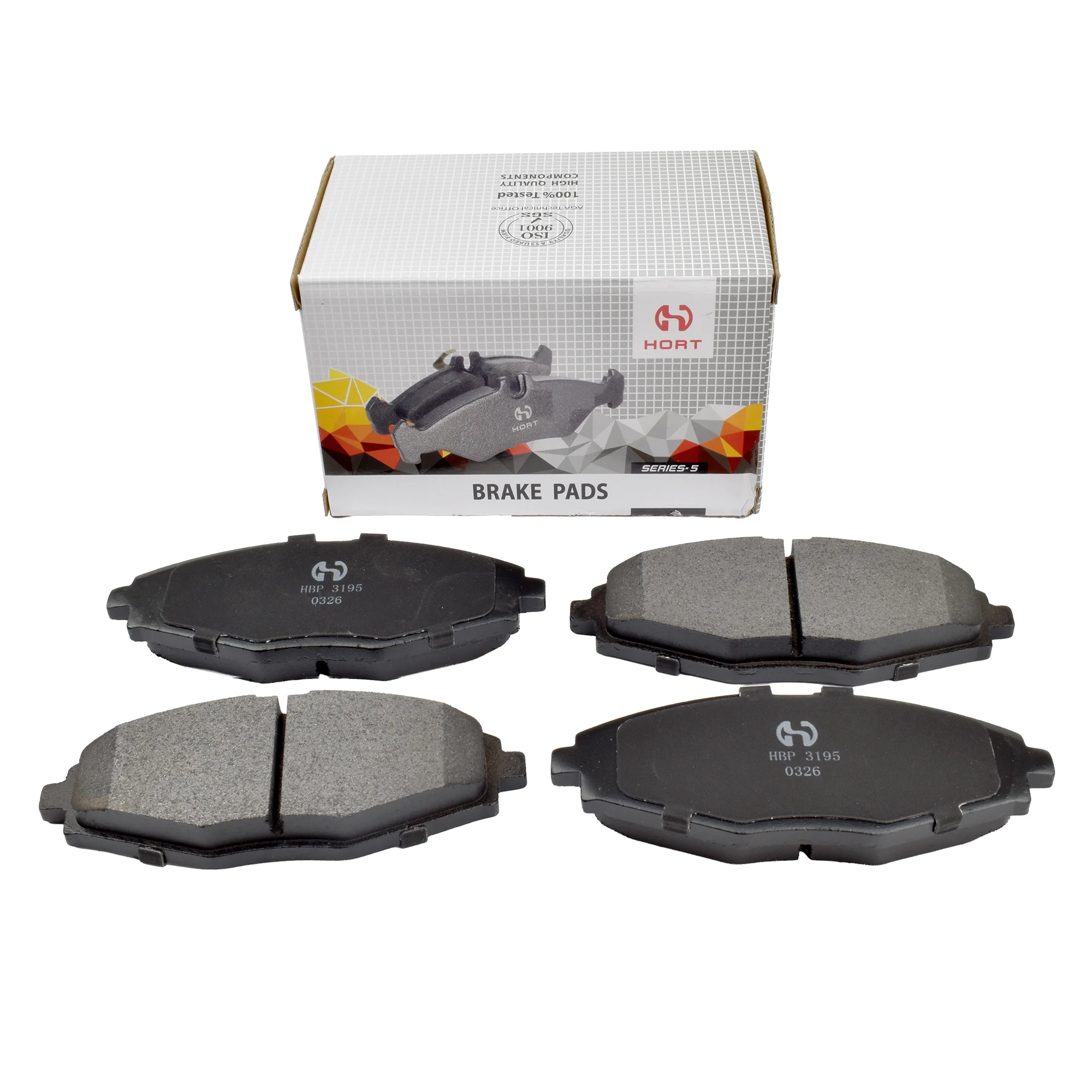 Brake pads front R13 HBP3195 (HORT)