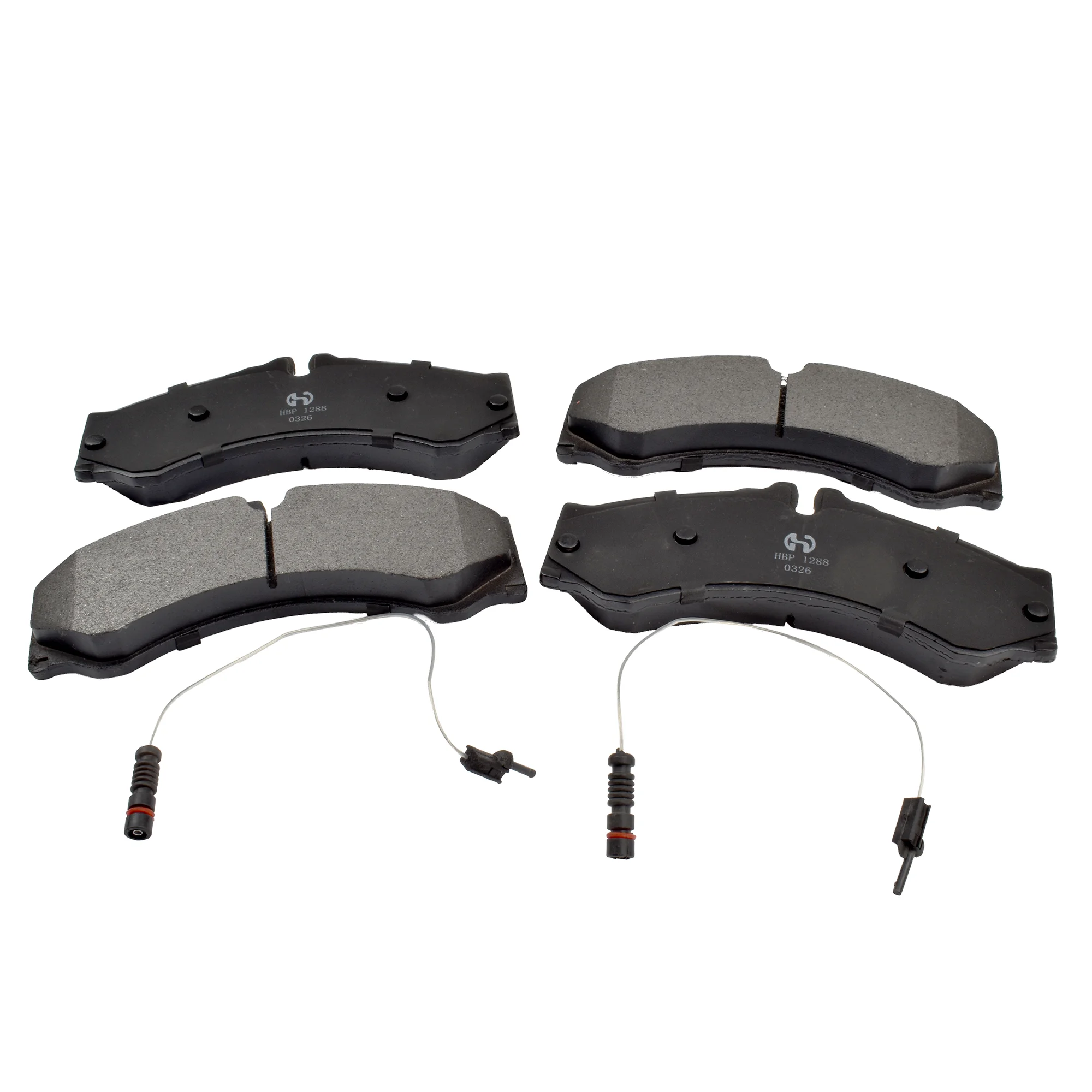 Brake pads front rear HBP1288 (HORT) - Image 2