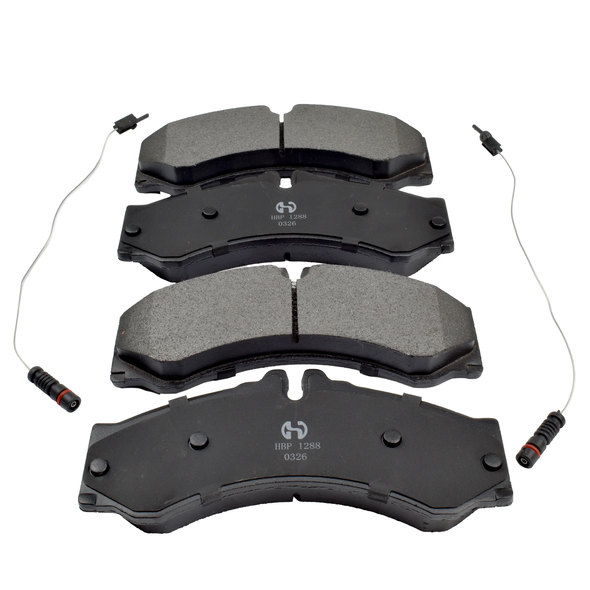 Brake pads front rear HBP1288 (HORT) - Image 4