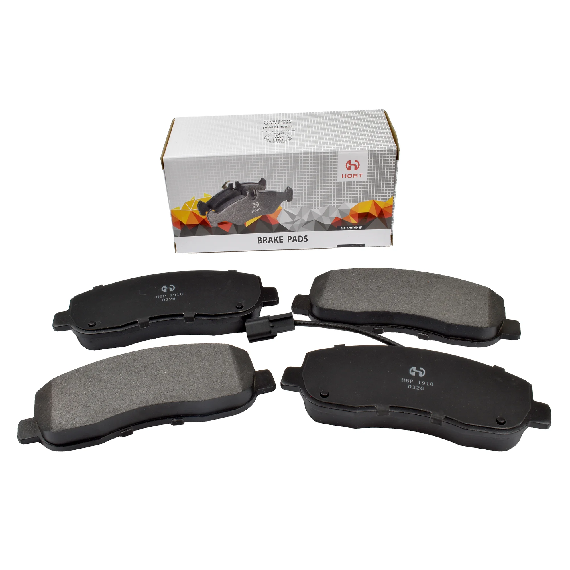 Brake pads front HBP1910 (HORT)