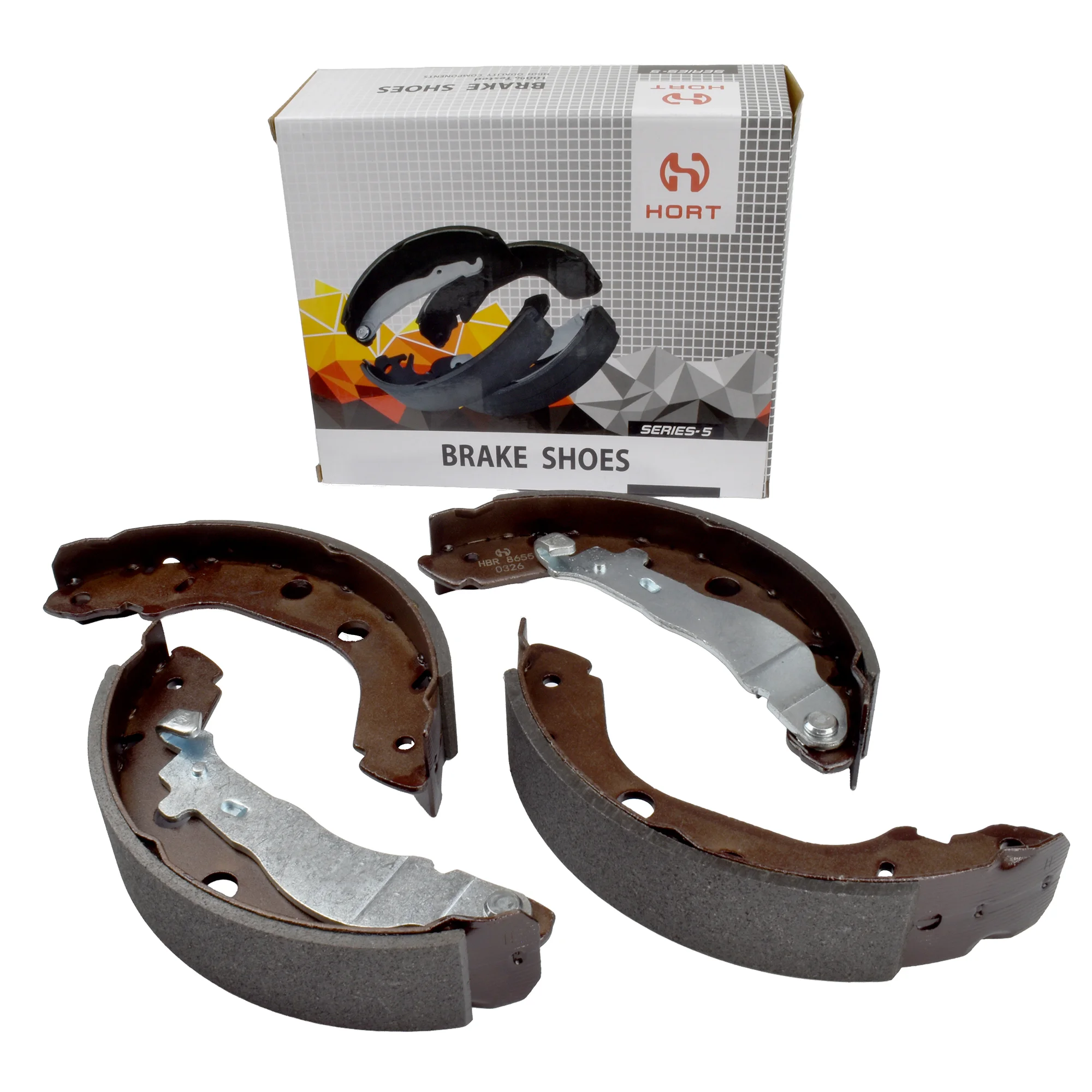 Brake pads rear drum HBR8655 (HORT)