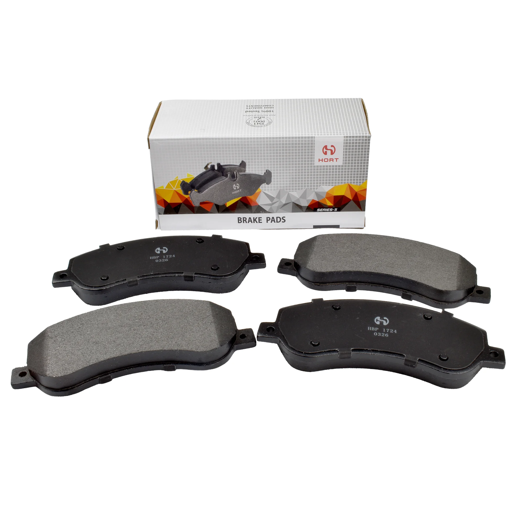 Brake pads front HBP1724 (HORT)